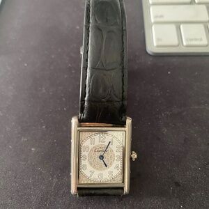 Cartier Vermeil Tank Quartz Ref: 126289